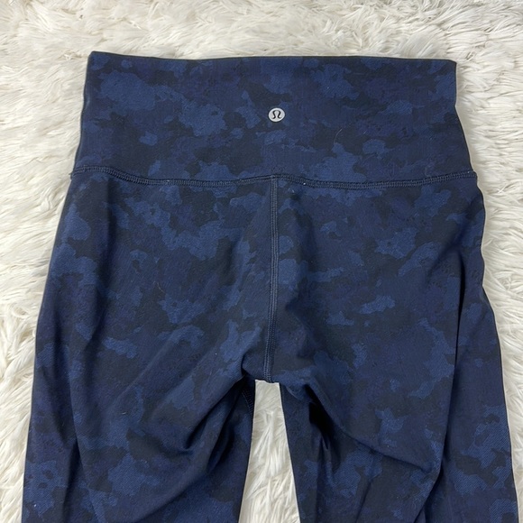 Lululemon Wunder Under Crop (Hi-Rise) (Full-On Luxtreme 21") Camouflaged Midnigh - Picture 6 of 6